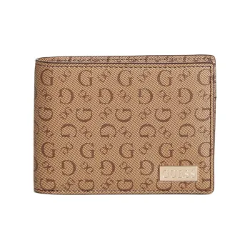 GUESS Polyurethane Wallet Regular Men's Light Brown
