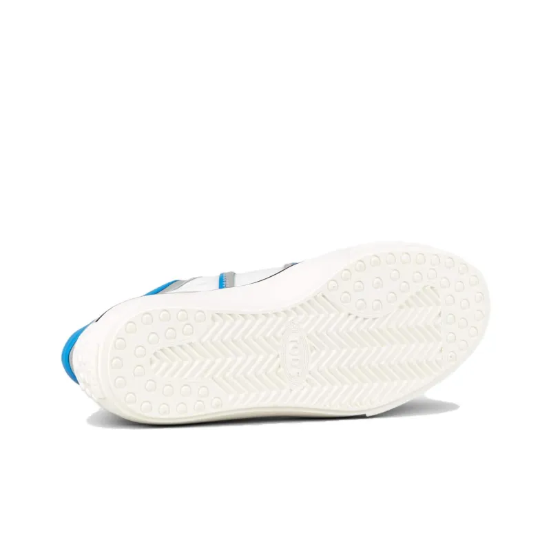 AUTOMOBILI LAMBORGHINI x TOD'S Low-Top Skateboard Shoes Women's Gray Blue-4