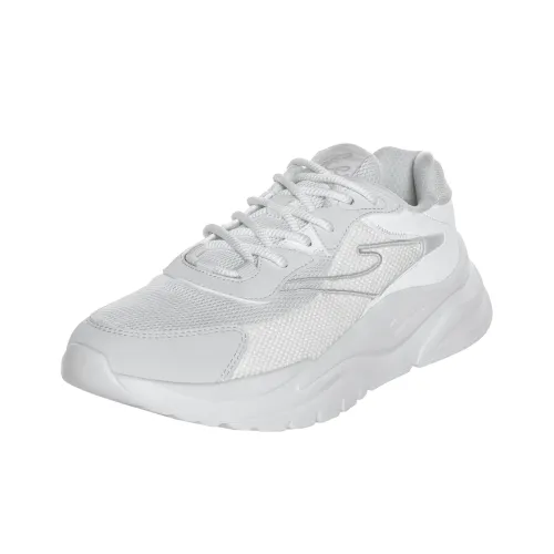 Erke Chunky Sneakers Men Low-Top Microcrystalline White/Pale Gray