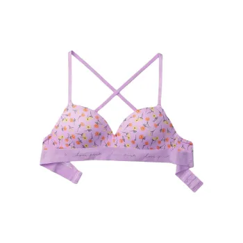 VICTORIA'S SECRET Bra Women's Purple Floral