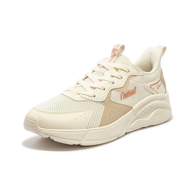 361° Lightweight Comfort Anti Slip And Wear Resistant Breathable Low Top Casual Shoes Men's Apricot Tea Brown-1