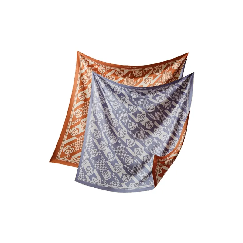 WENSLI Silk Scarves Women's-1