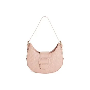 GUESS Artificial Leather Shoulder Bag Women's Rose Gold