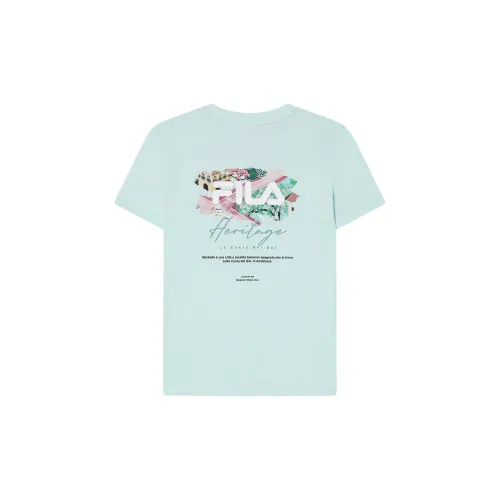 FILA T-Shirts Women's Sky Lake Green