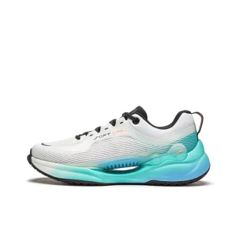 LiNing Soft COOL Cushioned Wear Resistant Lightweight Casual Shoes Men's White Green Black