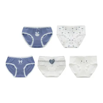 Flowers In Water Underpants Women's 5 Pack