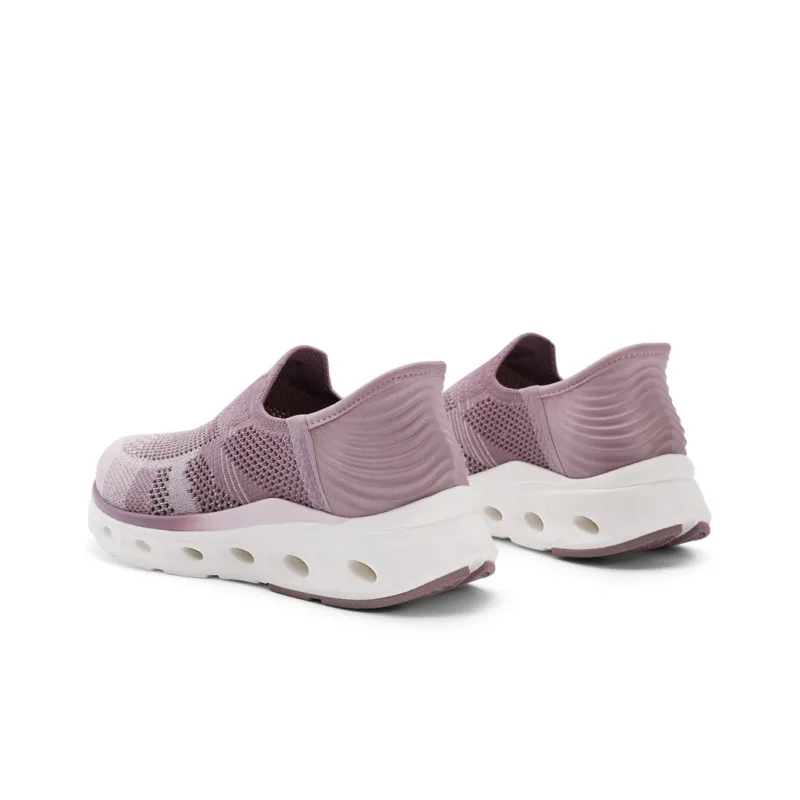BELLE Abrasion Resistant Slip Resistant Low Top Casual Shoes 4cm Women's Purple, Black-3