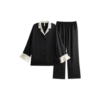 Same Language Pajama Set Women's Alocasia Black