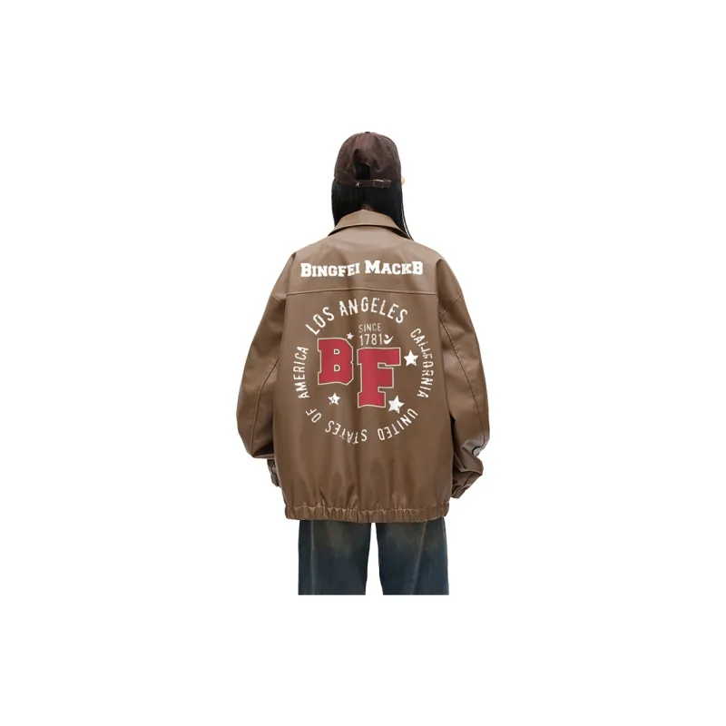 Ice Flying Leather Jacket Unisex-6