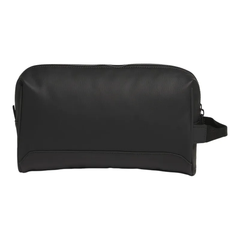 Adidas PU Artificial Leather Bonded Storage Bag Mini Men's Black-2