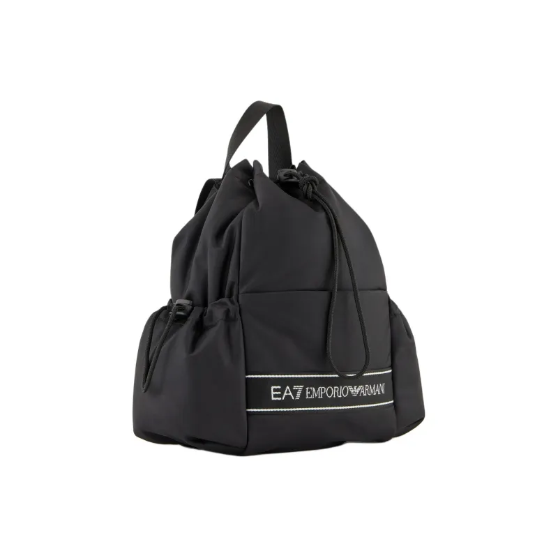 EMPORIO ARMANI Polyester Backpack Women's Black-1