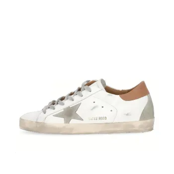 Golden Goose Super Star White Tan Women's
