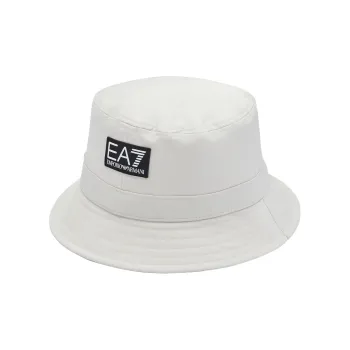 EMPORIO ARMANI Polyester Bucket Hats Unisex White