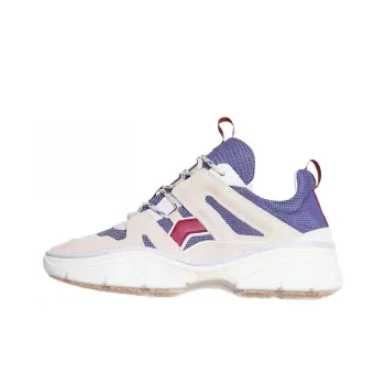 ISABEL MARANT KINDSAY Low-Top Chunky Sneakers Women's Blue