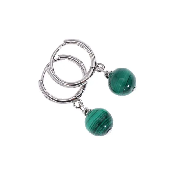 LUXTA Malachite Earrings Unisex-2