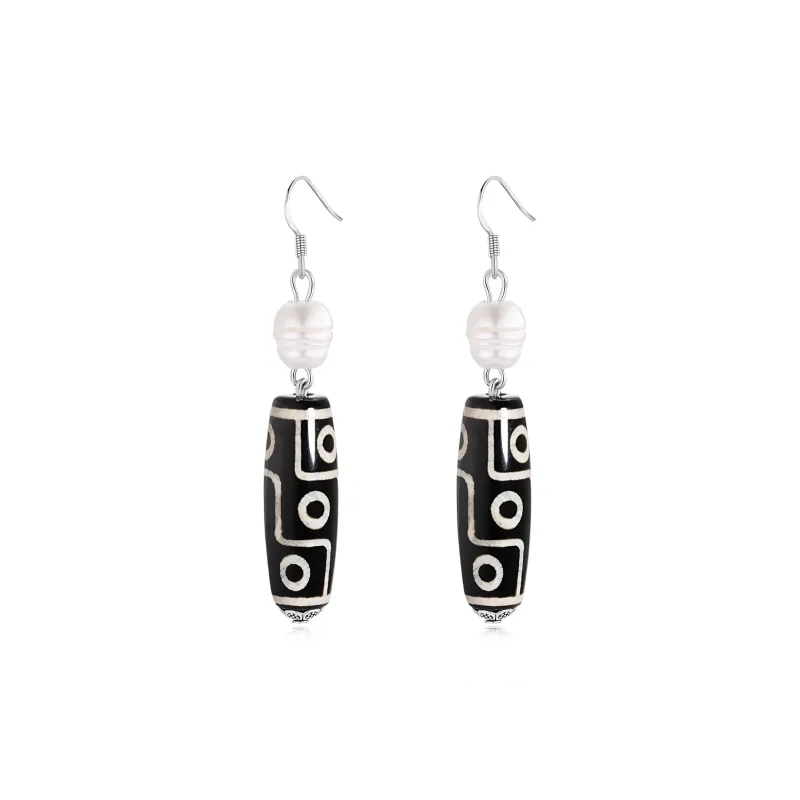 Jodie&Kevin Agate Earrings Women's-0