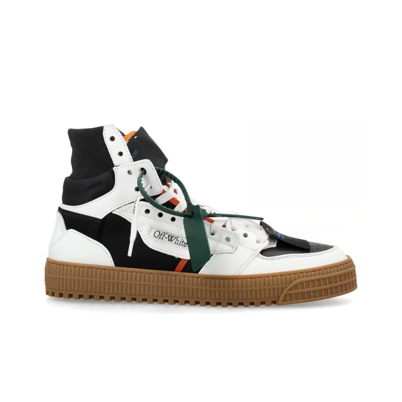 OFF WHITE 3.0 Off Court Calf Leather Black White Gum-1