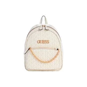 GUESS Artificial Leather Backpack Women's White