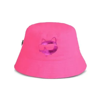 KARL LAGERFELD / Karl Lagerfeld Jeans Choupette motif Cotton Bucket Hat