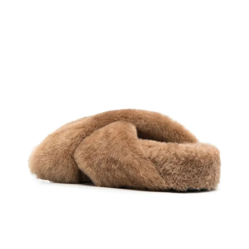 JIL SANDER Stylish Sandal Women's Brown-3