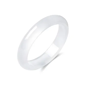 Best Wishes Chalcedony Jade Bangles Unisex