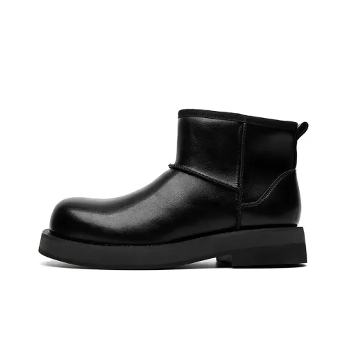 DOUBLE STAR 88 Ankle Boots Men Black