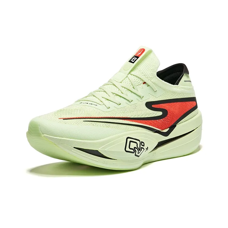 Erke Zhijing Pro Cushioning Rebound Low-Top Running Shoes Men's Watermelon Color-2