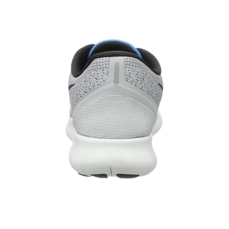 Nike Free Rn Wolf Grey/Black Blue Glow Volt-2