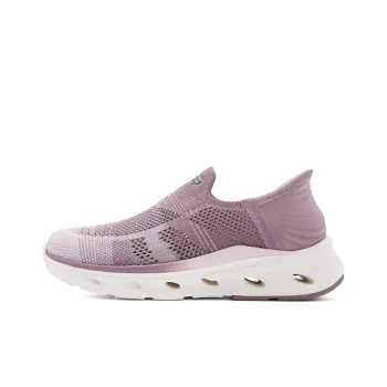 BELLE Abrasion Resistant Slip Resistant Low Top Casual Shoes 4cm Women's Purple, Black