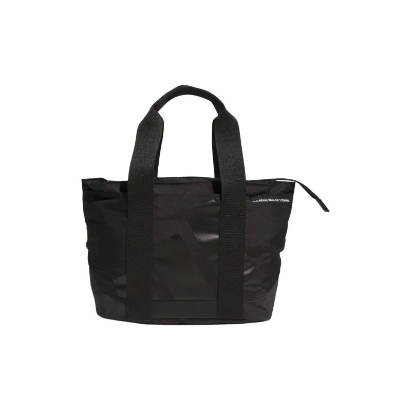 Adidas Recycled Polyester Plain Weave Fabric Handbag Men's Black-2