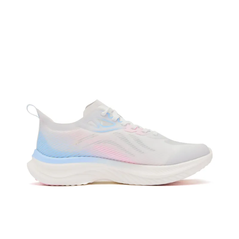 QIAODAN Light Speed 4.0PLUS Running Shoes Women's Low Top Jordan White Union Blue-1