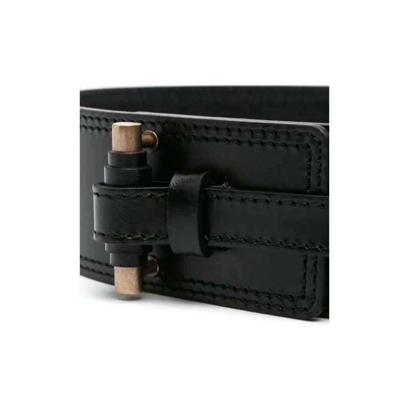 ISABEL MARANT Vigo Buckled Leather Belt-2