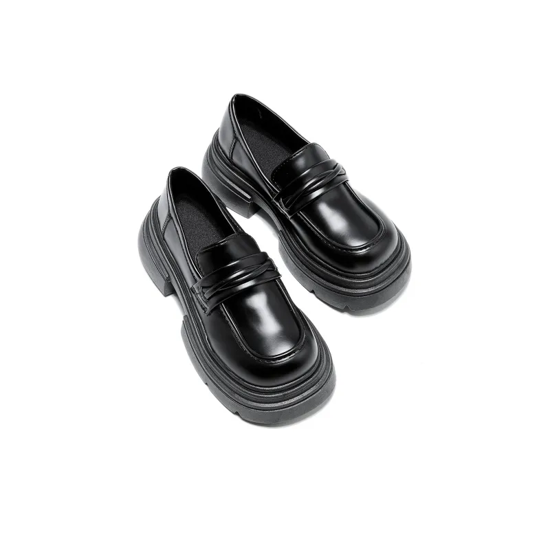 Medd Loafers Ballet Flats High Heel Women's-1