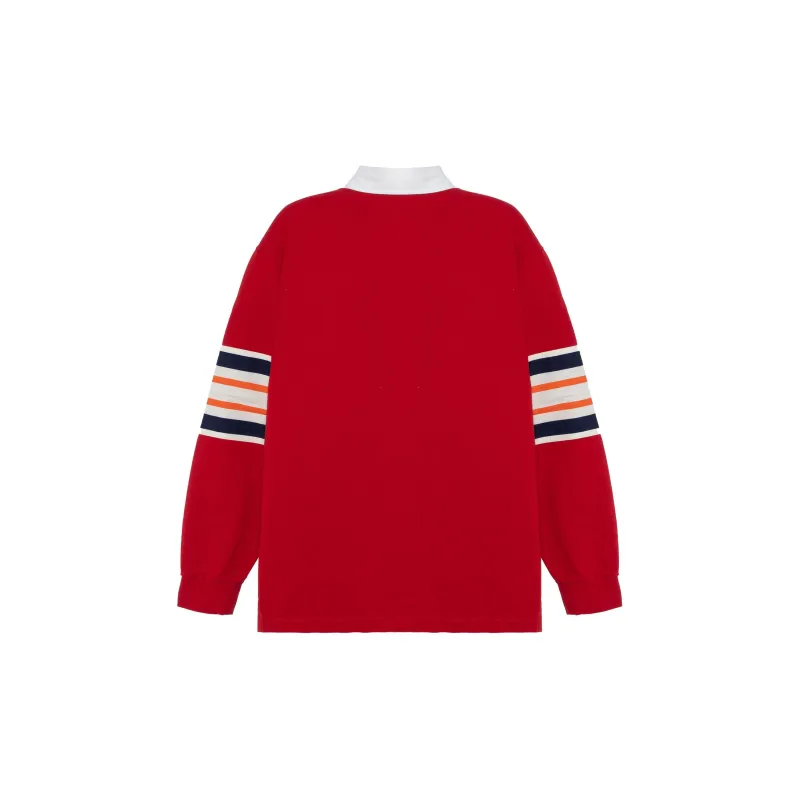 GUCCI Gg Stripe effect Polo Shirt-1