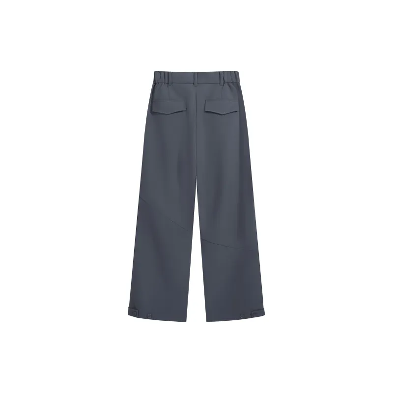 Silente SS24 Suit Trousers Unisex Medium Gray-1