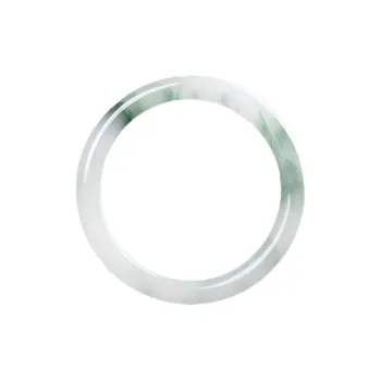 Artisan Lock Heart Jade Chalcedony Jade Bangles Women's