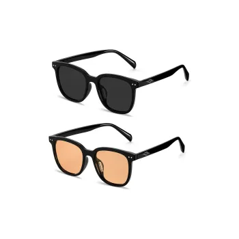 ENFANTIN TR/Memory Plastic Irregular Shape Sunglasses Unisex