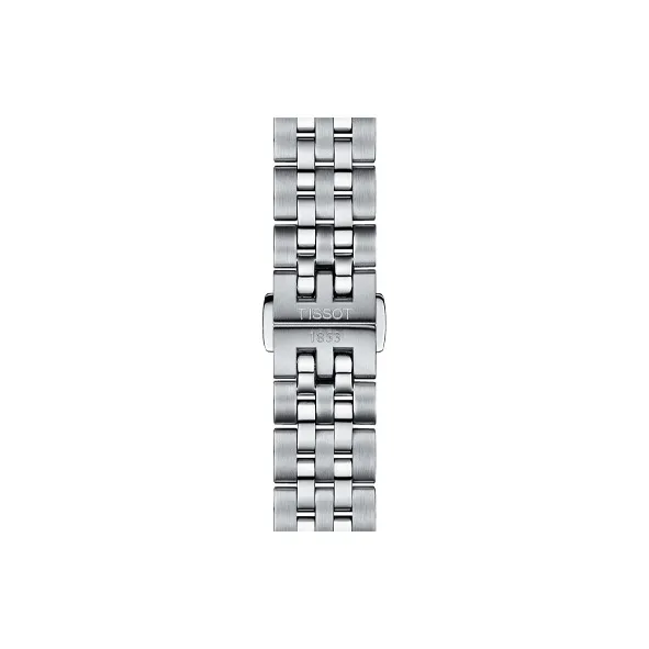 TISSOT Treasure Ring Series Mechanical Movement Women's Watch 32mm White Dial Stainless Steel Case Steel Strap-4