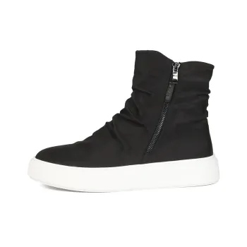 Thai Points Durable Breathable High Top Skateboard Shoes Men's Black
