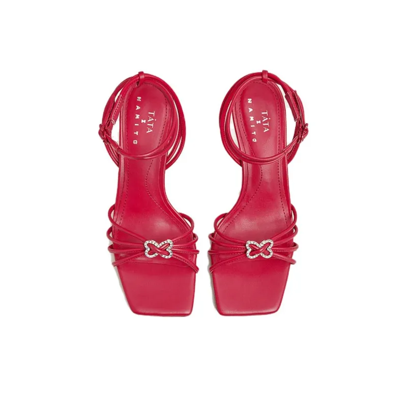 Tata High Heels Strap Sandals Women's-11