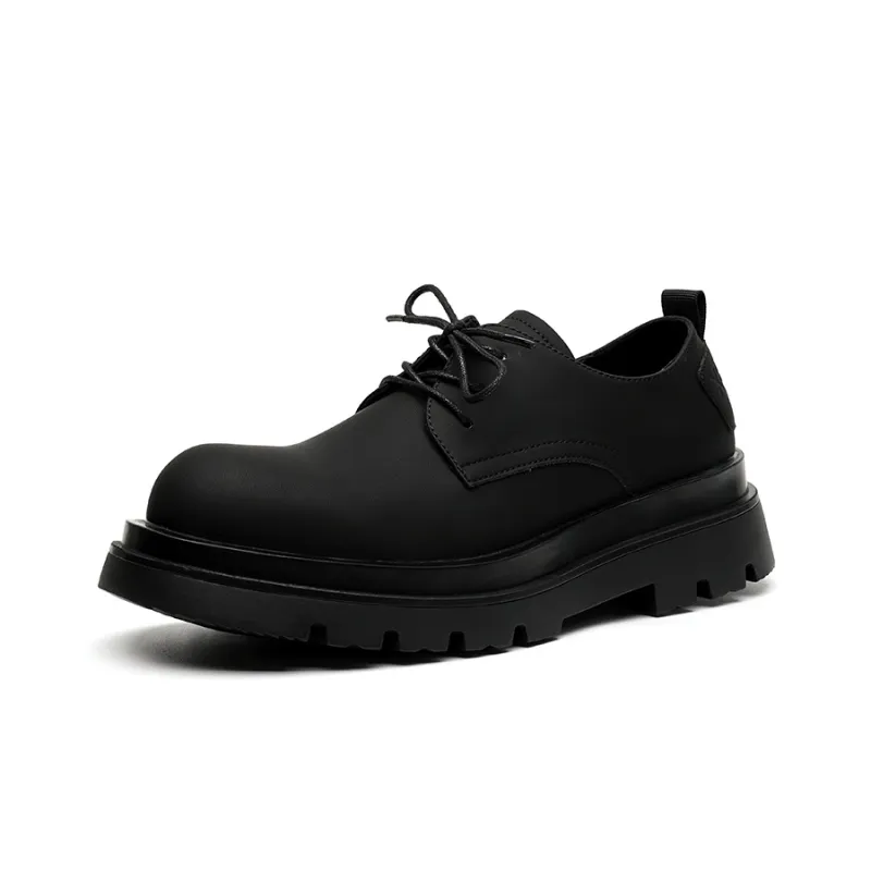 Chi Wolf Derby Shoes Casual Shoes Men's Black-7