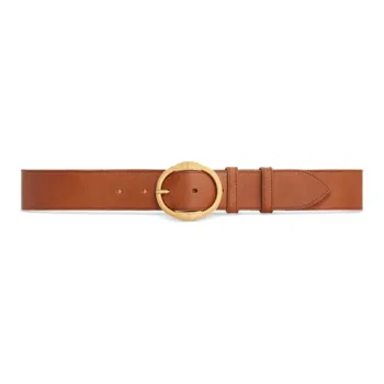 CELINE Large Twin Triomphe Belt In Vintage Calfskin
