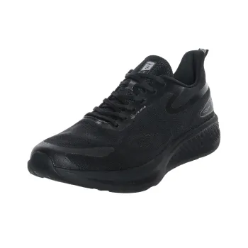 Erke Lightwork 2.0 Bounce Cushioned Wear Resistant Slip Resistant Low Top Running Shoes Men's Jet Black