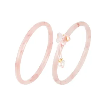 LILY&LOTTY Colored Glaze Jade Bangles Women's