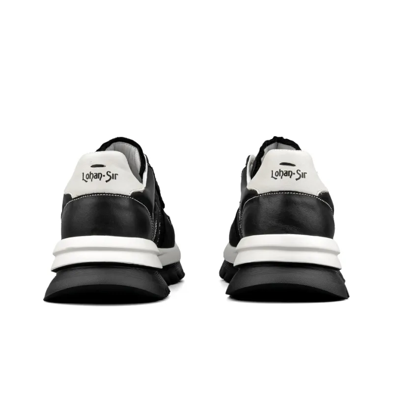 LOHAN·SIR Cushioned Slip-Resistant Breathable Lightweight Low-Top Casual Shoes Men's-19