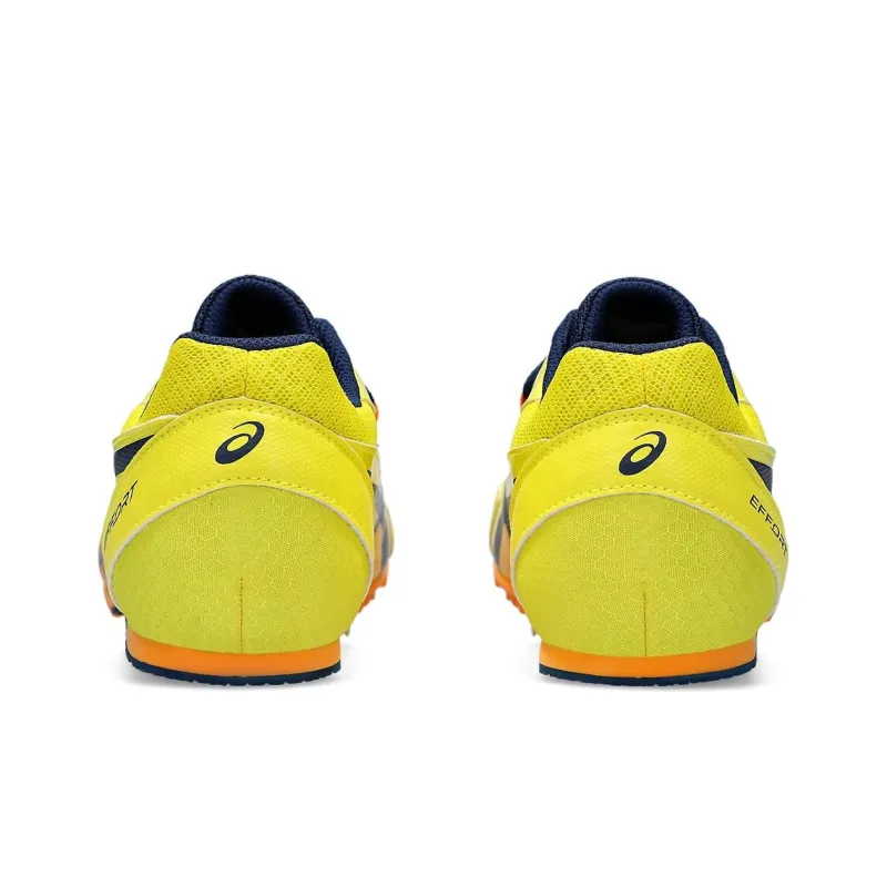 Asics Effort 13 IC/IN Slip Resistant Soccer Shoes Unisex Yellow Orange Blue-5