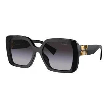 MIU MIU Logo plaque Oversized frame Sunglasses