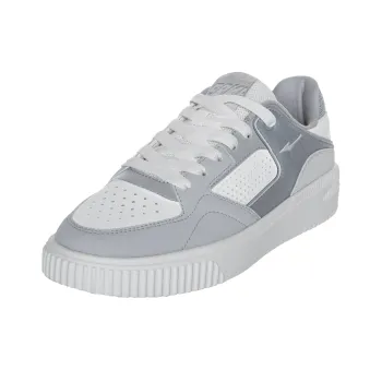 Erke Cookie 2.0 Cushioning Wear-Resistant Low-Top Skateboard Shoes Men's White Gray