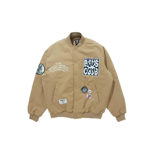 BILLIONAIRE BOYS CLUB Kei Tanaka Co-brand Jackets Unisex Light Brown