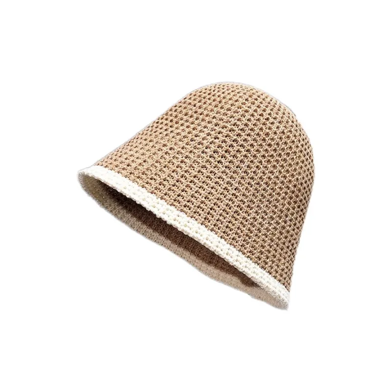 EEEENO Paper Reed Bucket Hats Unisex-0
